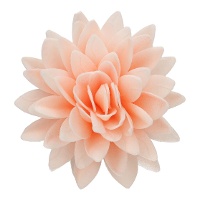 Oblea de flor de Peonía naranja degradada de 12,5 cm - FunCakes - 1 unidad