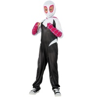 Disfraz de Spiderman Across the Spider-verse de Spider-Gwen infantil