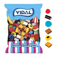 Licorice AllSorts Regaliz - Vidal - 1 kg