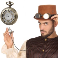 Reloj de bolsillo de Steampunk