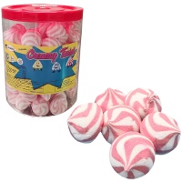 Nubes twist de fresa en bote - Creamy Twist - 125 unidades