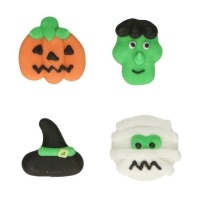 Figuras de azúcar de temática Halloween - FunCakes - 12 unidades
