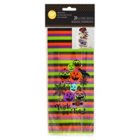 Bolsa de Truco o trato de 10 x 5 x 24 cm - Wilton - 20 unidades