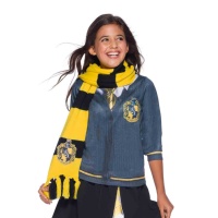 Bufanda de Hufflepuff amarilla de Harry Potter