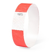 Pulsera de papel con cierre adhesivo de 2,5 cm - 10 unidades