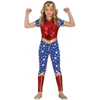 Disfraz de Super Woman para niña