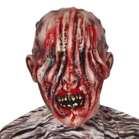 Máscara de zombie sangriento sin ojos
