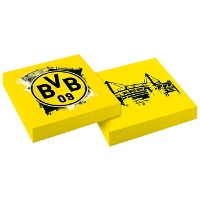 Servilletas de BVB Dortmund de 16,5 x 16,5 cm - 20 unidades