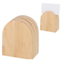 Madera marcasitios personalizable de 5,8 x 4,9 cm - 6 unidades