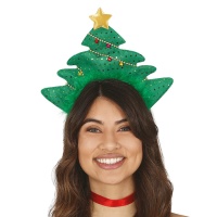 Diadema de árbol de Navidad