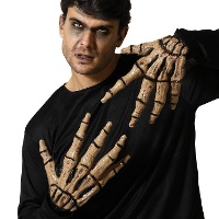 Guantes de esqueleto realista