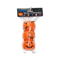 Mini cubos de calabazas con asa de 7 cm - 3 unidades