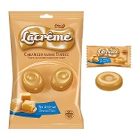 Caramelos de toffe sin azúcar - Lacrême - 80 gr