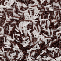Sprinkles de fideos blanco y negro de 65 gr - Carmencita