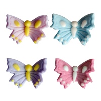 Figuras de azúcar de Mariposas de 2,5 cm - Dekora - 120 unidades