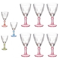 Copa de 275 ml para vino lisa - 6 unidades