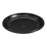 Platos de 20,5 cm de plástico redondos resistentes - 10 unidades
