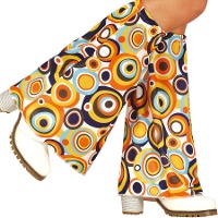 Cubrebotas de años 70 hippie clásico
