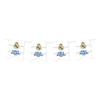 Banderín de Real Madrid escudo Hala Madrid