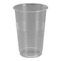 Vasos de 1 L de plástico transparente litrona - 25 unidades