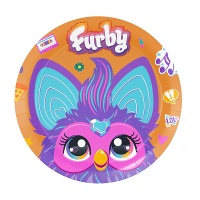 Platos de Furby de 18 cm - 8 unidades