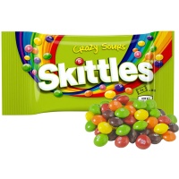 Caramelos masticables con capa de azúcar sabor frutas - Skittles Fruits - 38 gr