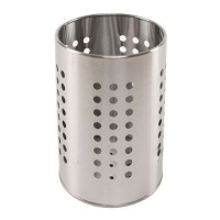 Bote para utensilios de cocina de acero inoxidable de 18 cm