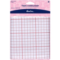 Papel cuadriculado para patrones de 87 x 61 cm - Hemline - 3 hojas