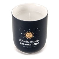 Vela aromática de 8 cm de Estrella - DCasa