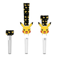 Matasuegras de Pokemon de 30 cm - 8 unidades
