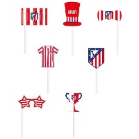 Kit para photocall de Atlético de Madrid copa - 12 piezas