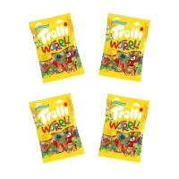 Bolsa de gusanos de colores de 10 gr - envase individual - Trolli - 1 unidad