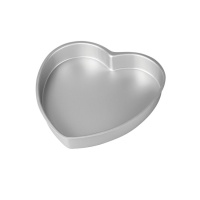 Molde corazón de aluminio de 20 x 7,5 cm - Decora