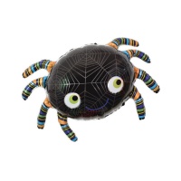 Globo de araña colorida de 89 x 61 cm - Eurofiestas