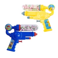 Pistola de agua con caramelos de 20 gr - Disgo