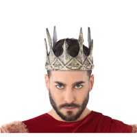 Corona de rey gris