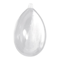 Huevo de plástico rellenable de 6 x 4 cm - 1 unidad