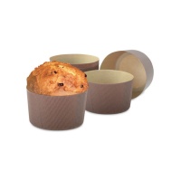 Moldes para panettone de 100 gr desechables - Decora - 12 unidades