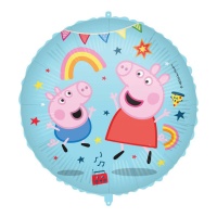 Globo de Peppa y George Pig de 46 cm - Procos