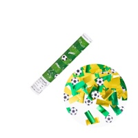 Cañón de confetti de Fútbol de 30 cm