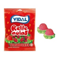 Fresas rellenas de gelatina - Vidal - 90 gr