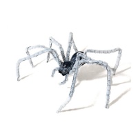 Araña con luz de 18 x 40 cm