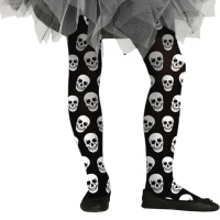 Pantys calaveras infantiles