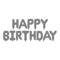 Globos letras Happy Birthday de 35 cm - Partydeco