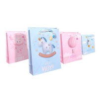 Bolsa regalo de 32 x 26 x 12,5 cm de Its a Boy or Girl - 1 unidad