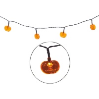 Guirnalda de calabazas con 10 led