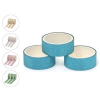 Washi tape con purpurina de 3 m - 3 unidades