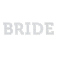 Parche termoadhesivo Bride blanco