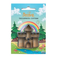 Cortador de castillo de 6 x 7 x 2,2 cm - Decora