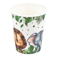 Vasos de Animales Vintage - 8 unidades